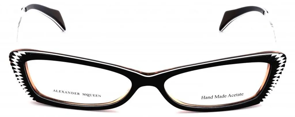 Lunettes de soleil Alexander McQueen AMQ4163W0C - Monture luxe rectangulaire - 5