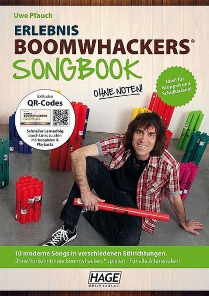 Erlebnis Boomwhackers Songbook, m. MP3-CD