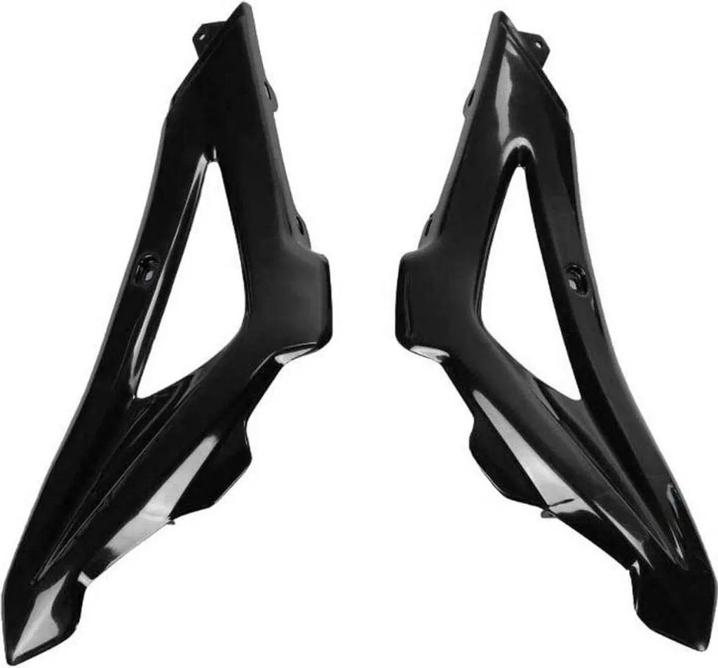 Ouïes de Radiateur Plastique Noir UFO pour Entretien Carrosserie Moto