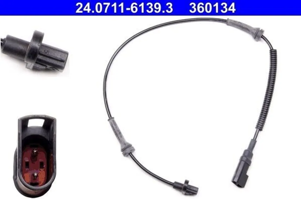 Capteur ABS ATE Haute Précision - Remplacement OE 4370938 Fiable