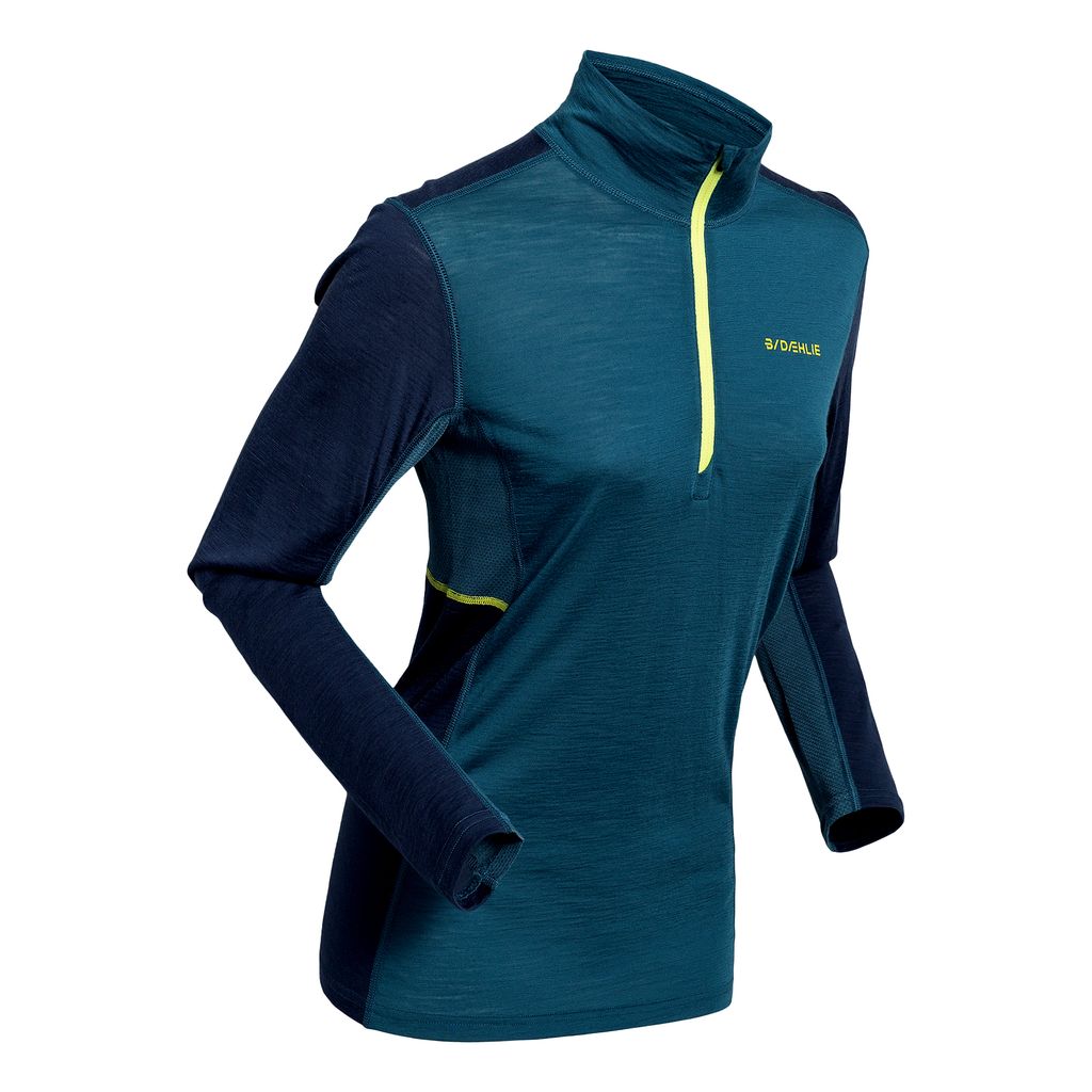 DAEHLIE Damen Skiunterwäsche Performance Wool Halfzip