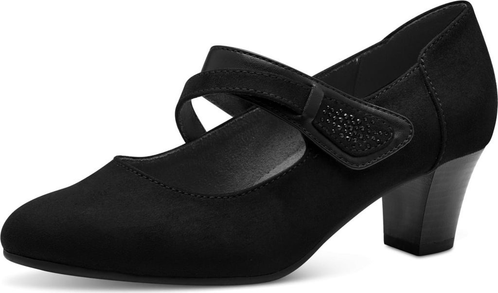 Jana Riemchenpumps Damen 31373330333635 Schwarz 36 EU