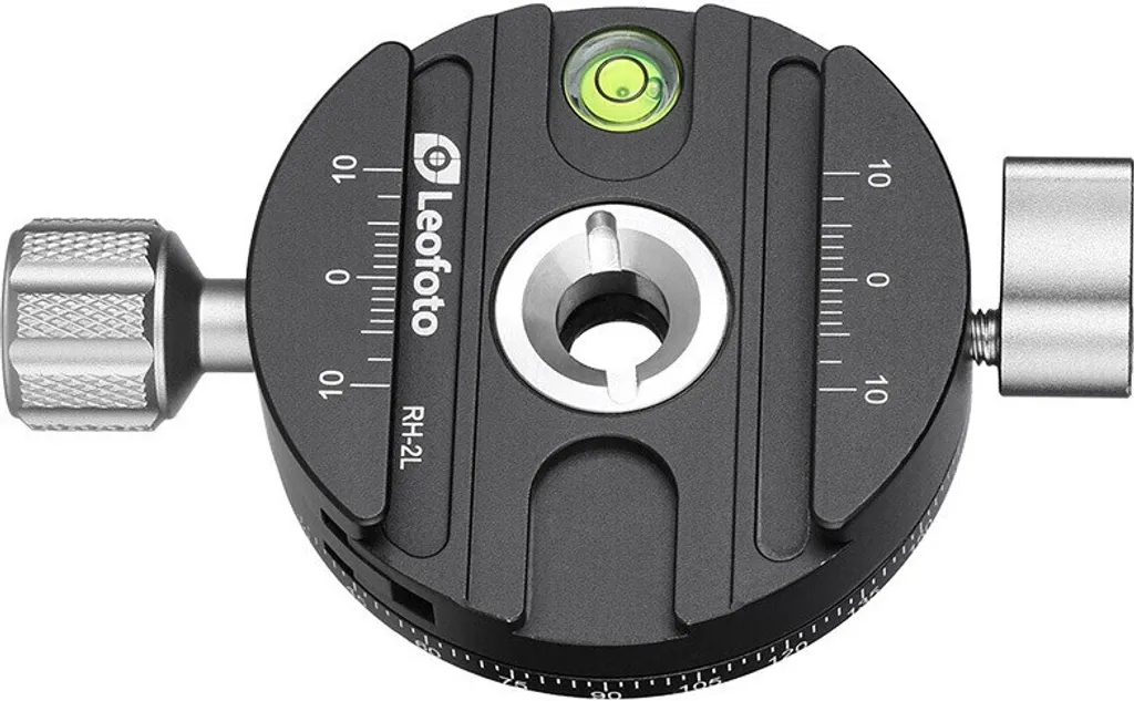 Leofoto RH-2L Rotule Panoramique avec Plaque NP-60 pour Trépied Photo