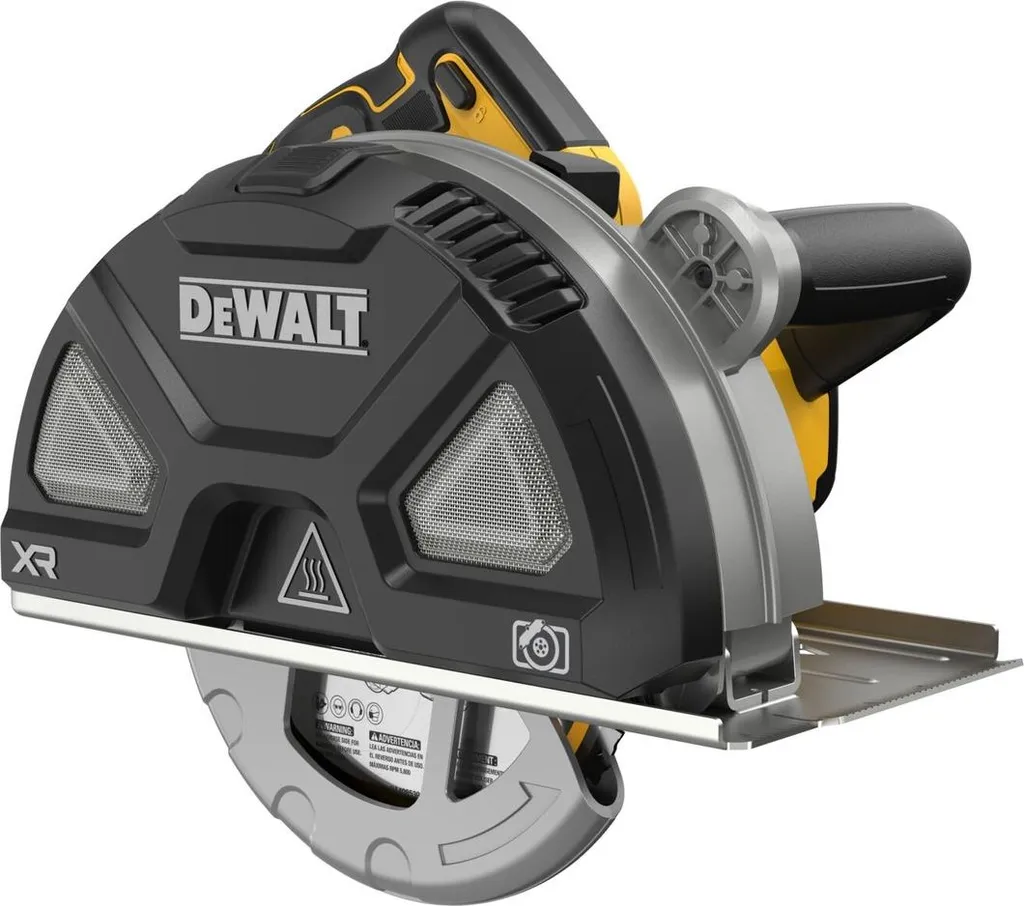 Scie circulaire métaux 18V DEWALT : finissez vos coupes sans bavures
