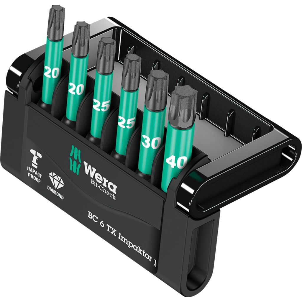 Wera Bit-Check 6 TX Impaktor 1 Image du produit 