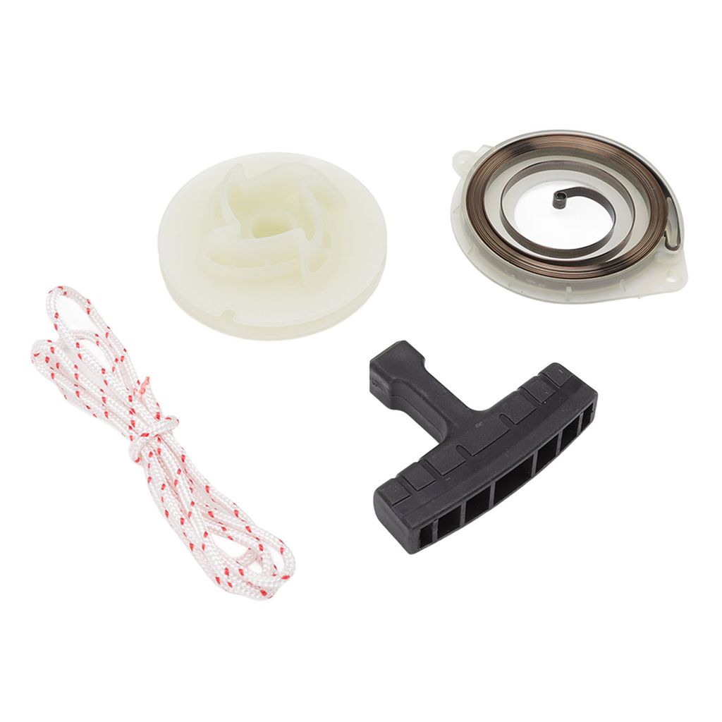Starter Pulley Kit,Starter Pulley Spring Kit,Starter Pulley Spring Handle Grip Rope,Pull Start Pulley Kit,Starter Pulley für Husqvarna,Kettensäge...