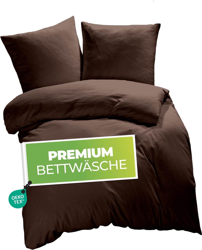 etérea Renforcé Bettwäsche Baumwolle 200x200 cm 2x 80x80 cm