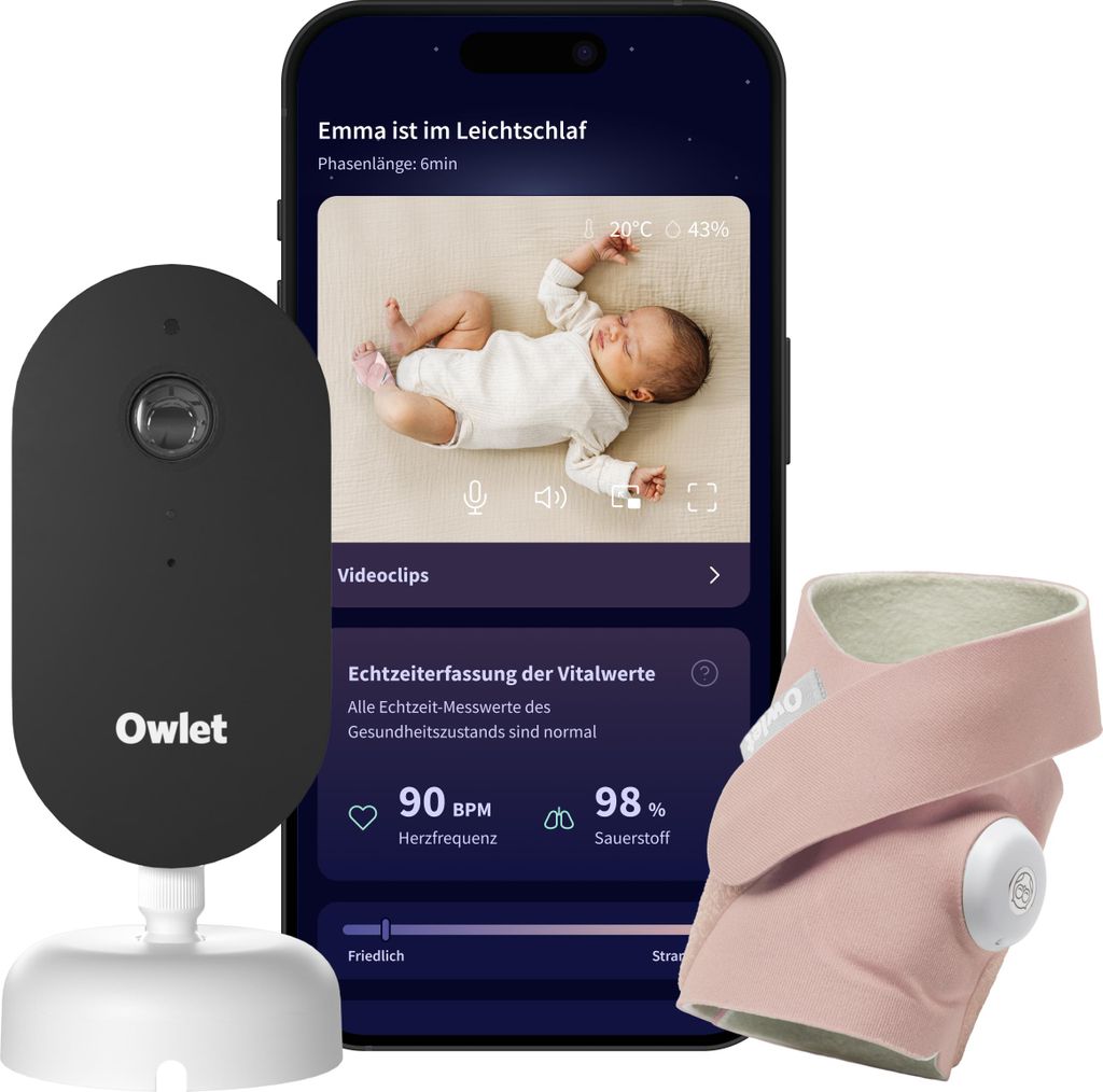 Owlet Dream Duo - Dusty Rose Image du produit 