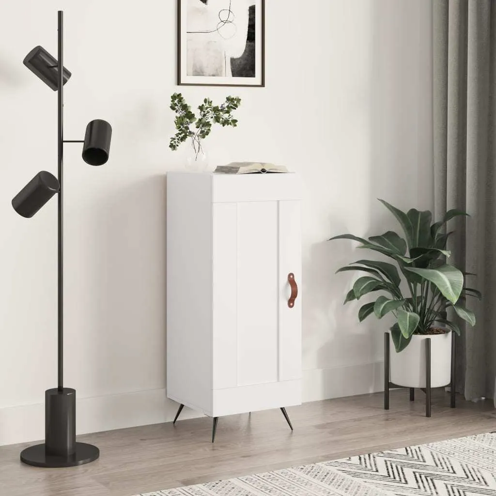 vidaXL Credenza Bianca per Casa e Famiglia | Mobiletto Legno 90 cm