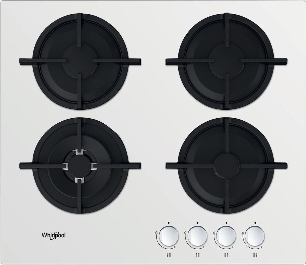Whirlpool AKT 625/WH - Noir - Blanc - Intégré - 60 cm - Image du produit 