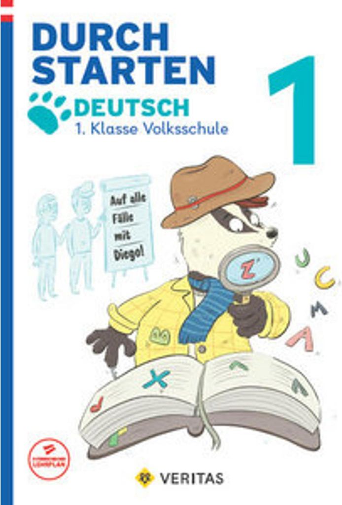 Durchstarten 1. Klasse - Volksschule - Auf alle Fälle mit Diego! Deutsch - Übungsbuch