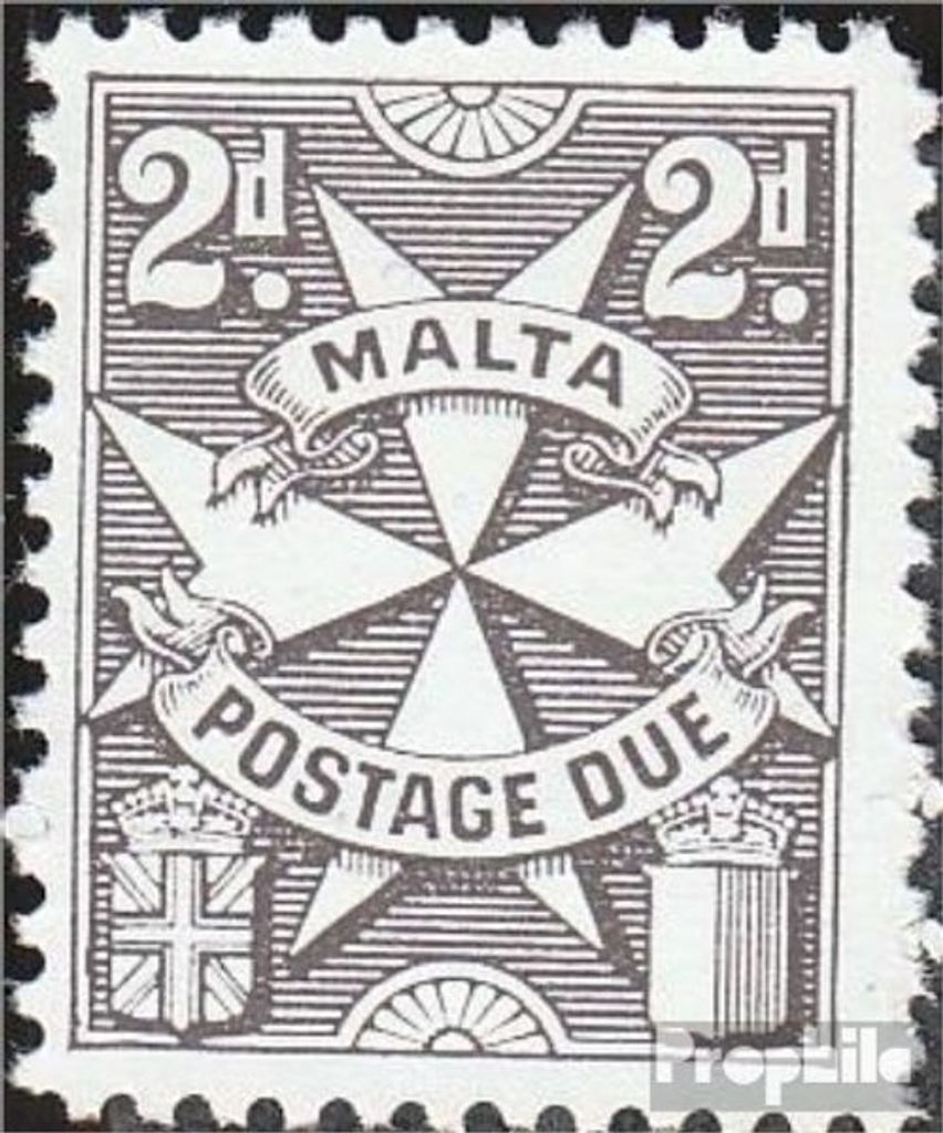 Briefmarken Malta 1966 Mi P27 (kompl.Ausg.) postfrisch Malteserkreuz