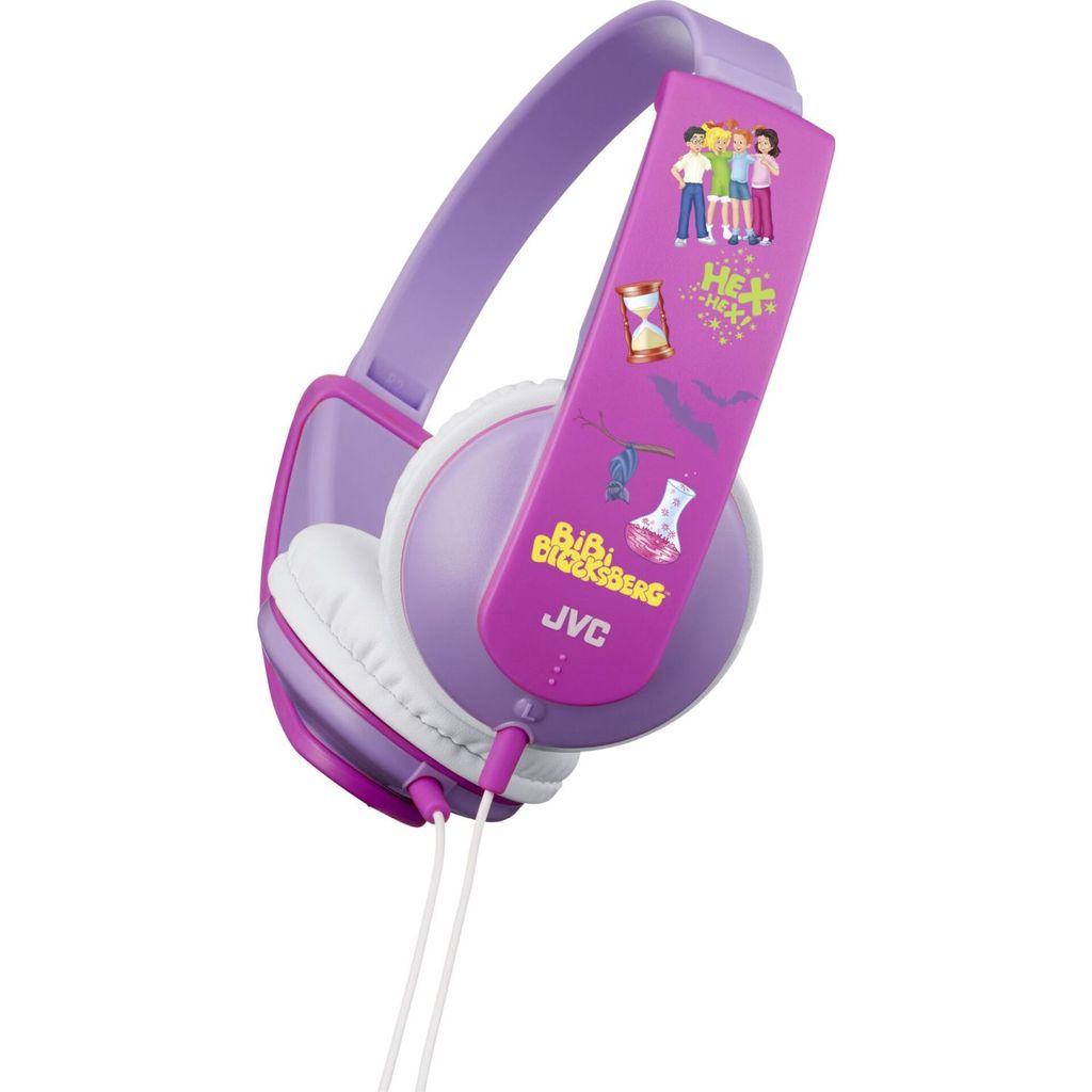JVC HA-KD5-P-E Kinder Stereo Kopfhörer Lautstärkebegrenzung pink 85dB 