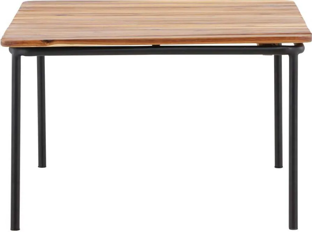Table Basse de Jardin Durable en Acacia 65cm : Résiste aux Intempéries