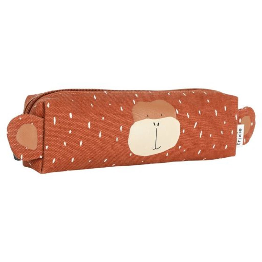 Trixie Federmäppchen lang - Mr. Monkey Etui Kinder Baumwolle