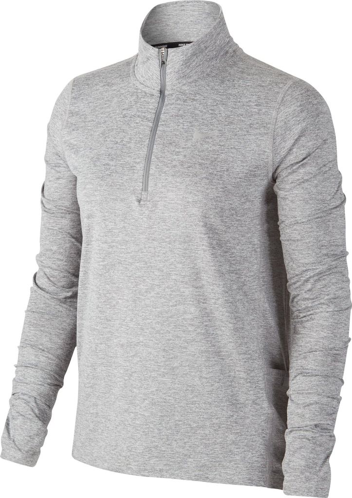 Nike Element Women"s 1/2-Zip R SMOKE GREY/LT SMOKE GREY/REFLE SMOKE GREY/LT SMOKE GREY/REFLE XL