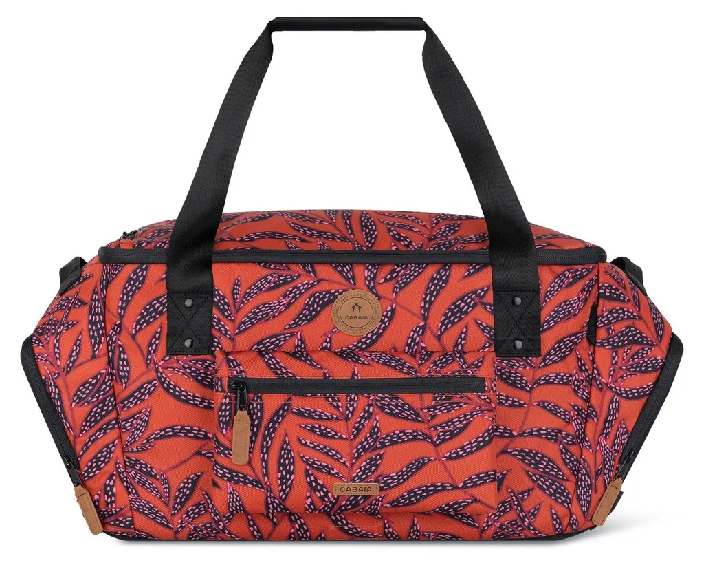 Sac voyage business Adelaide rouge Cabaia idéal pour le télétravail
