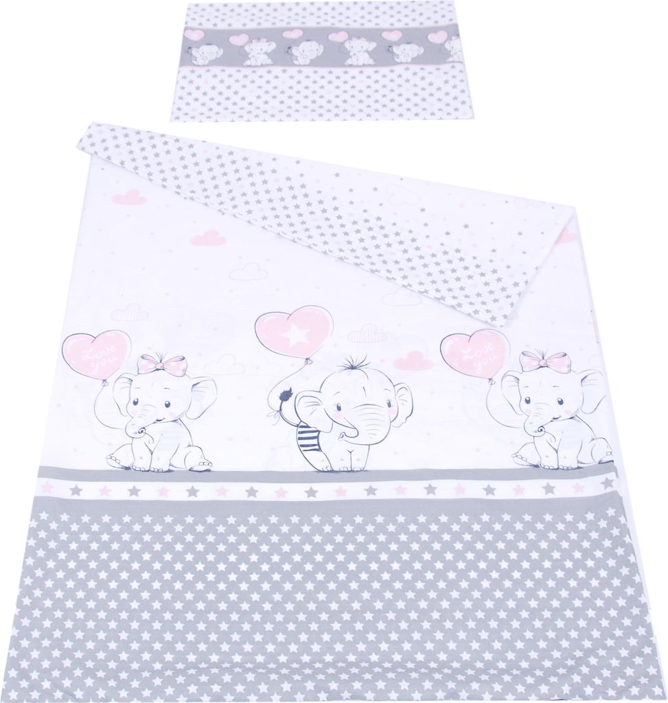 BABYLUX Kinderbettwäsche 2 Tlg. 100 x 135 cm Bettwäsche Produktbild 