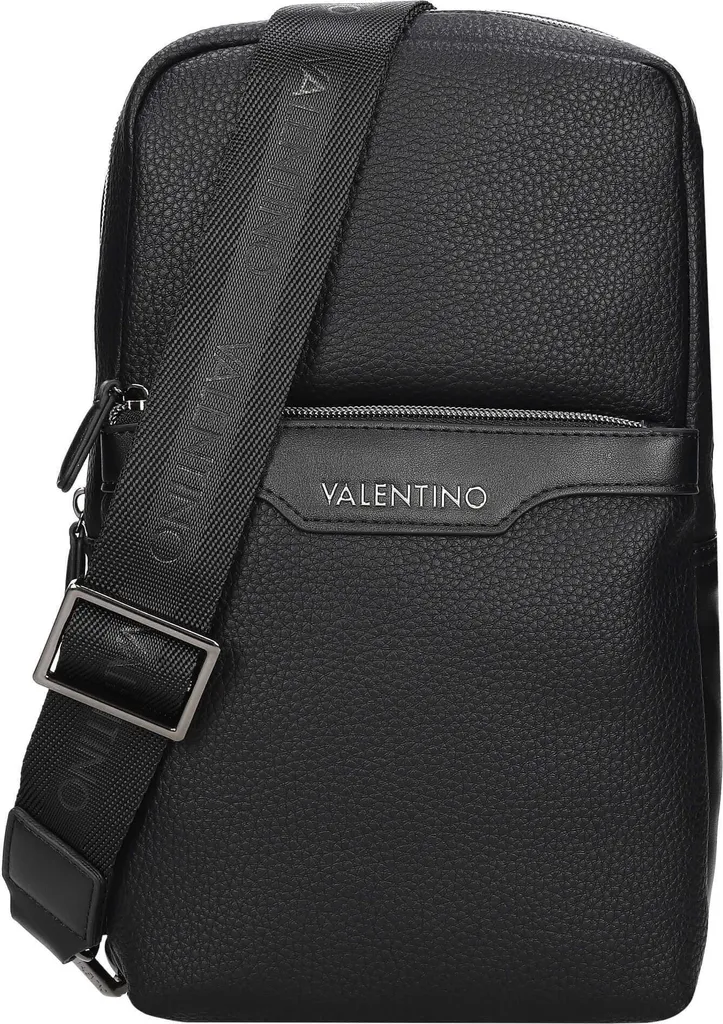 Borsa Uomo Valentino Efeo VBS7O918 Nero | Tracolla Design Urbano - 1