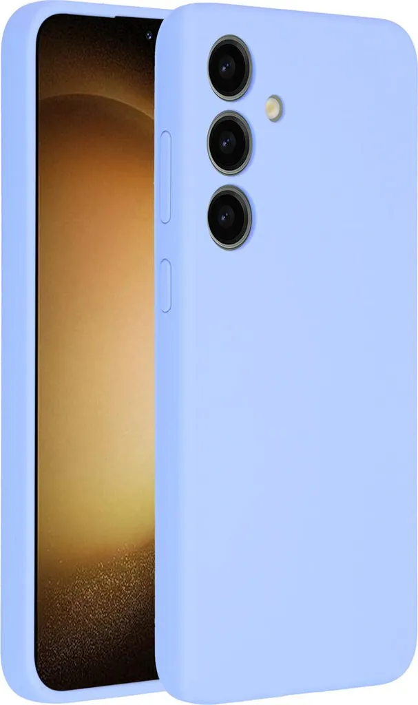 Custodia Silicone Liquido Samsung S24 Plus Viola | Protezione Soft-Touch
