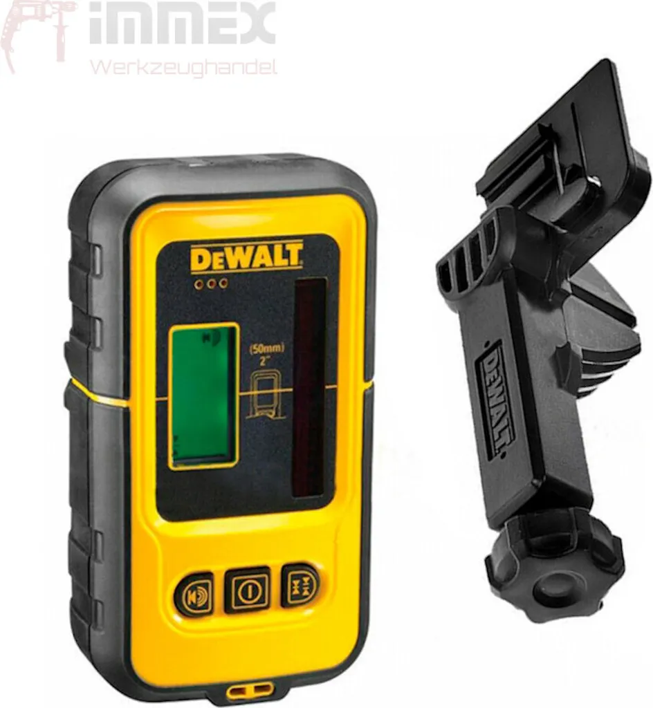 Cellule de réception laser vert DEWALT pour alignement extérieur 50m - 9