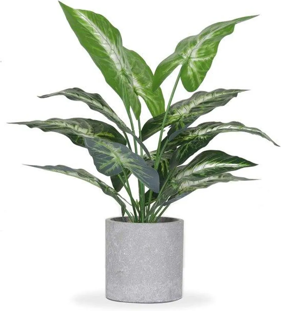 Plantes artificielles décoratives en plastique aspect naturel pour maison