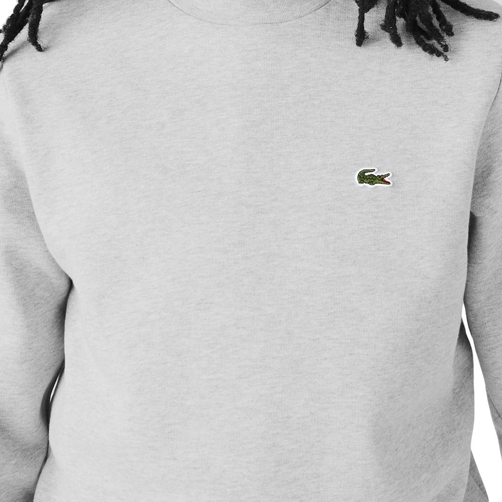 Lacoste Sweatshirt aus gebürsteter Baumwolle, Grau L Produktbild 25