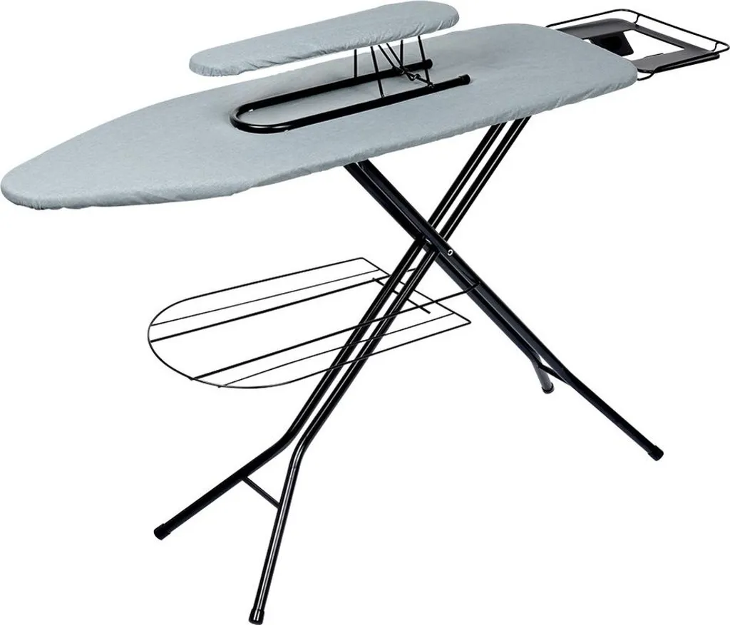 Table à repasser confort compacte T70 blanche avec repose-fer - 18