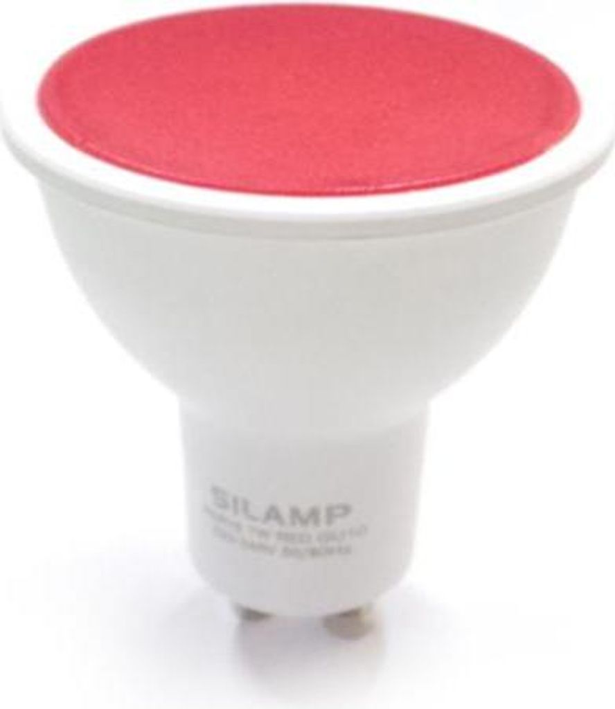 LED-Glühbirne GU10 7W 220V ROT Produktbild 