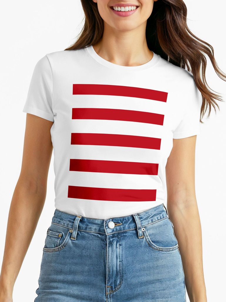 Damen T-Shirt - Leuchtturm - Fasching Karneval Ersatz Verkleidung Faschingsmuffel Last Minute Kostüm Funshirt Moonworks