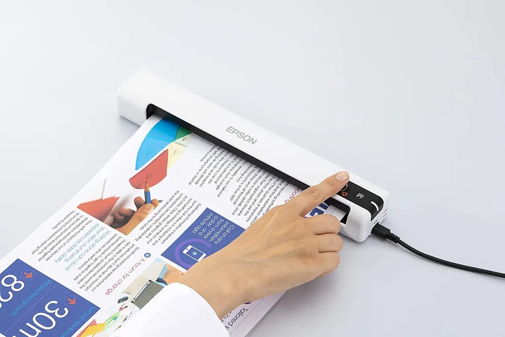 Scanner Epson WorkForce DS-70 Ultra Léger pour Numérisation Vers Cloud - 13
