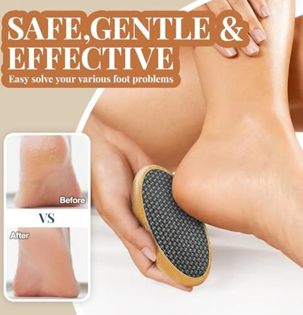 Scrub Piedi in Vetro Nano | Cura Naturale e Talloni Lisci - 2