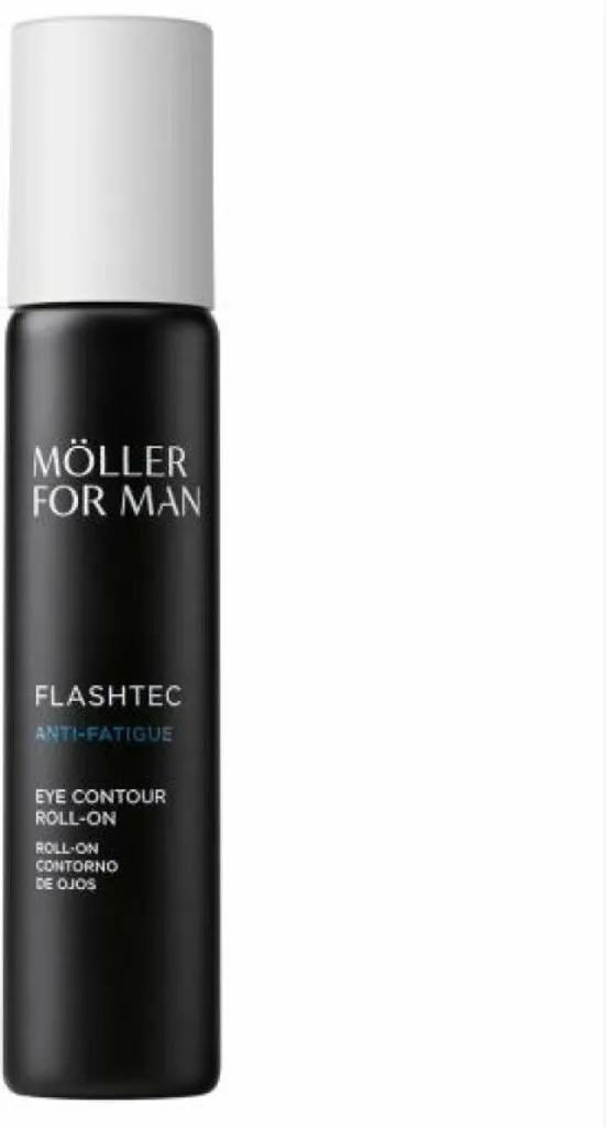 Sérum Yeux Homme Anti-Poches et Cernes - Formule Roll-on 15 ml