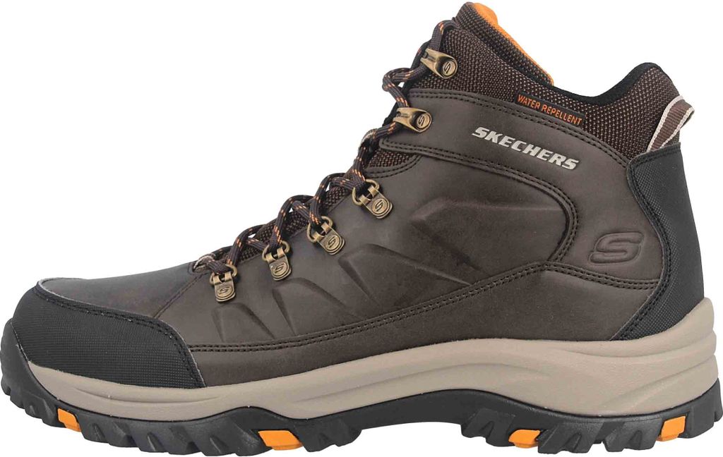 Botines para hombre Skechers, color marrón, sin forro Imagen del producto 