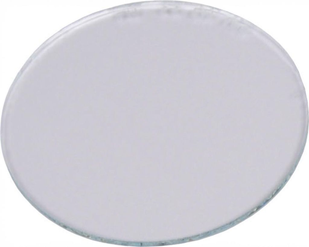ELMAG Vorsatz-Schweißbrillenglas 50x2 mm rund, klar - splitterfrei