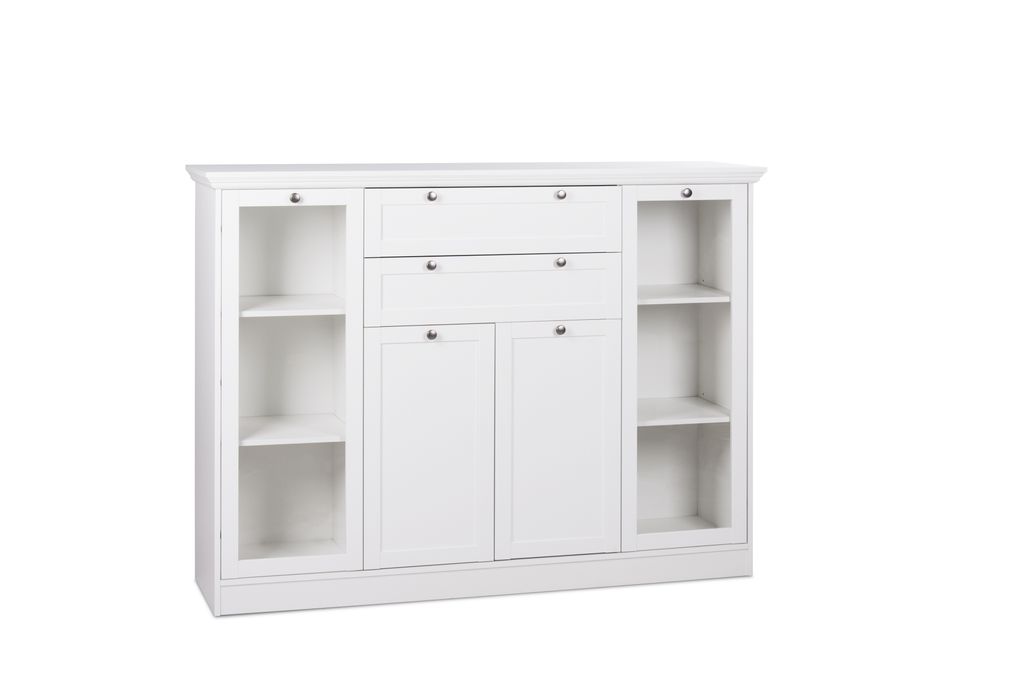 Intertrade  Highboard weiß; 001793 Produktbild 