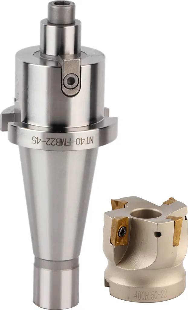 Fraiseuse CNC à surfacer robuste, porte-mandrin et inserts carbure - 2