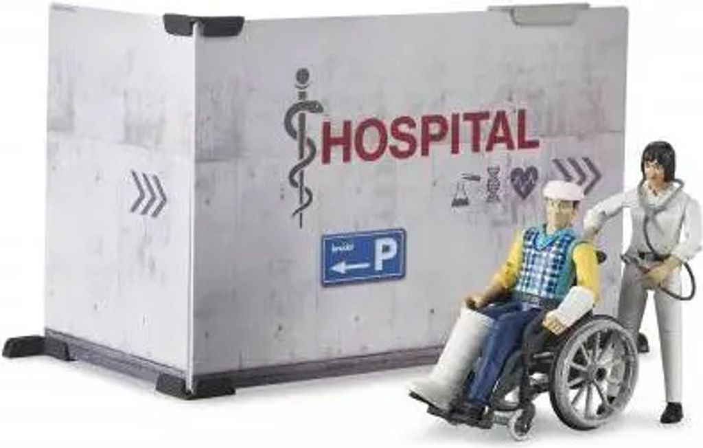 Bruder 62711 - bworld Infirmary, 1:16 Obrázek produktu 18