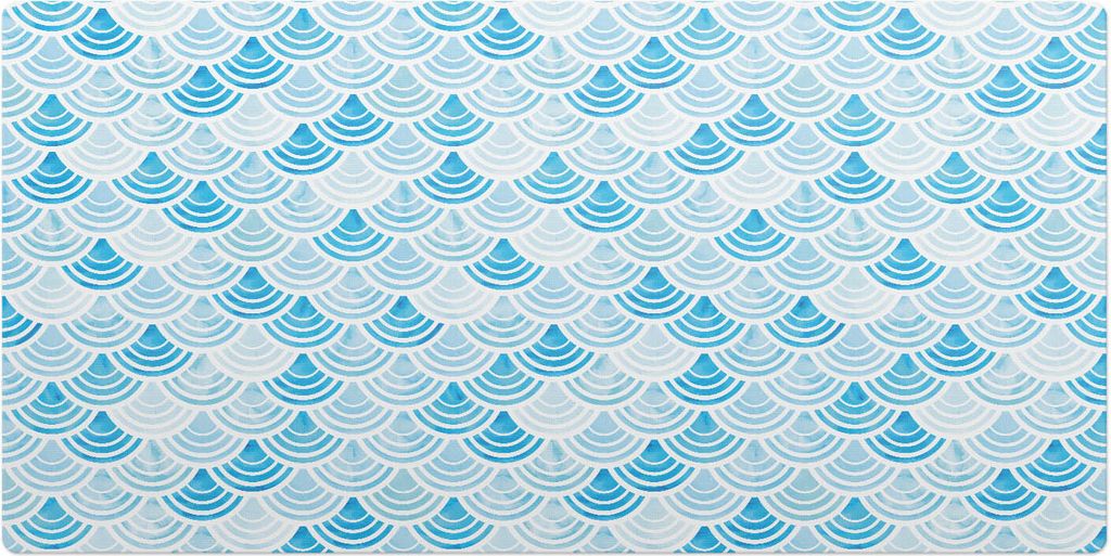 Felsiges Mosaik– Schreibtischunterlage – Schreibtisch Tischunterlage – 90x45 cm – Unterlage Groß Schreibtischmatte