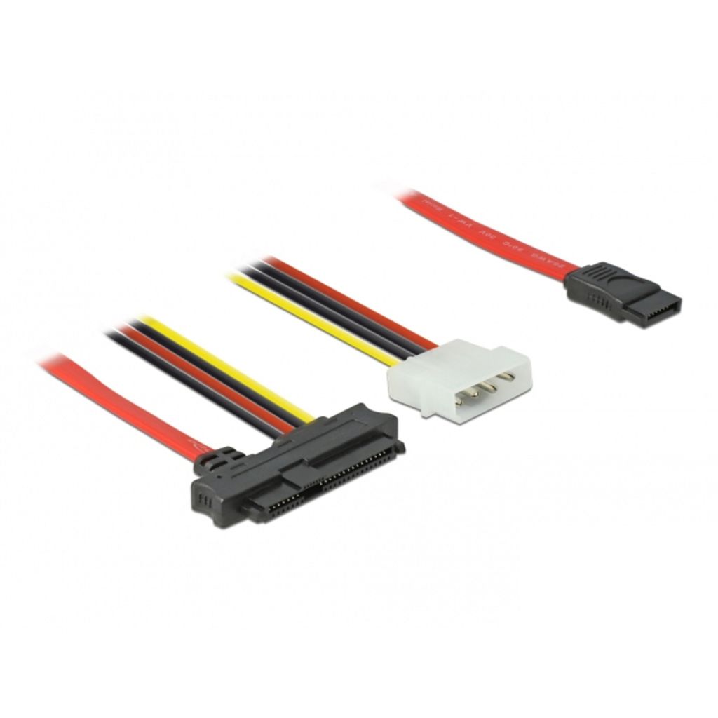 DeLOCK Kabel SAS SFF-8482 + Power > 1 x SATA 7 Pin 0,5 Produktbild 