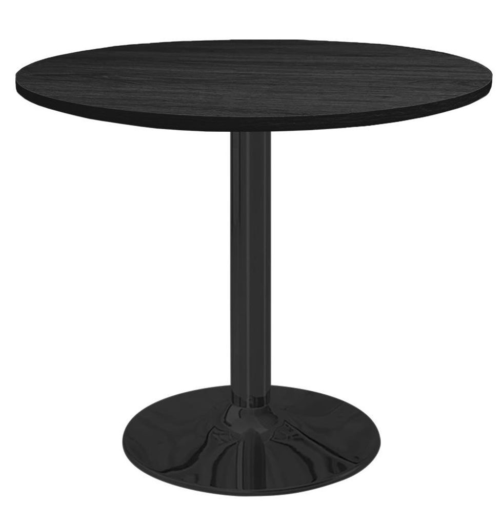 Okrúhly jedálenský stôl VICTORY 70 cm - ČIERNY DYM, moderný Obrázok produktu 