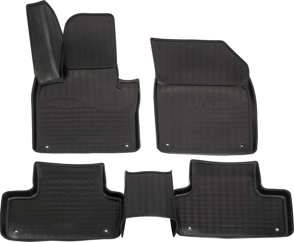 NORM LINERS | 3D Gummimatten Auto Matten Fussmatten Kompatibel mit Volvo XC60 2 ab 2016 5tlg, Individuelle Passform mit Hohem Rand cca 4-5cm, Allwe...
