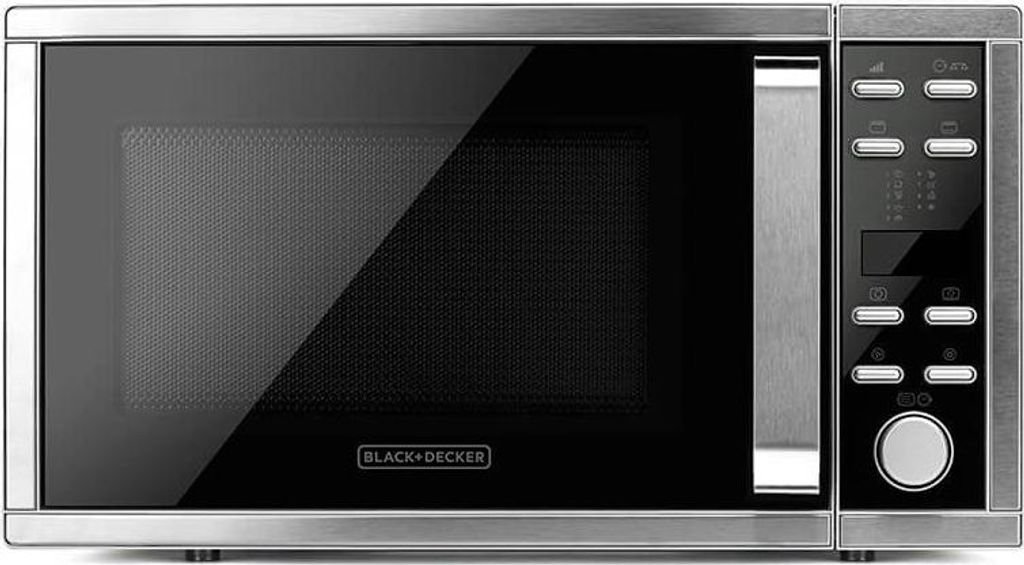 BLACK+DECKER Mikrowelle Digital 25L 900W Schwarz Produktbild 