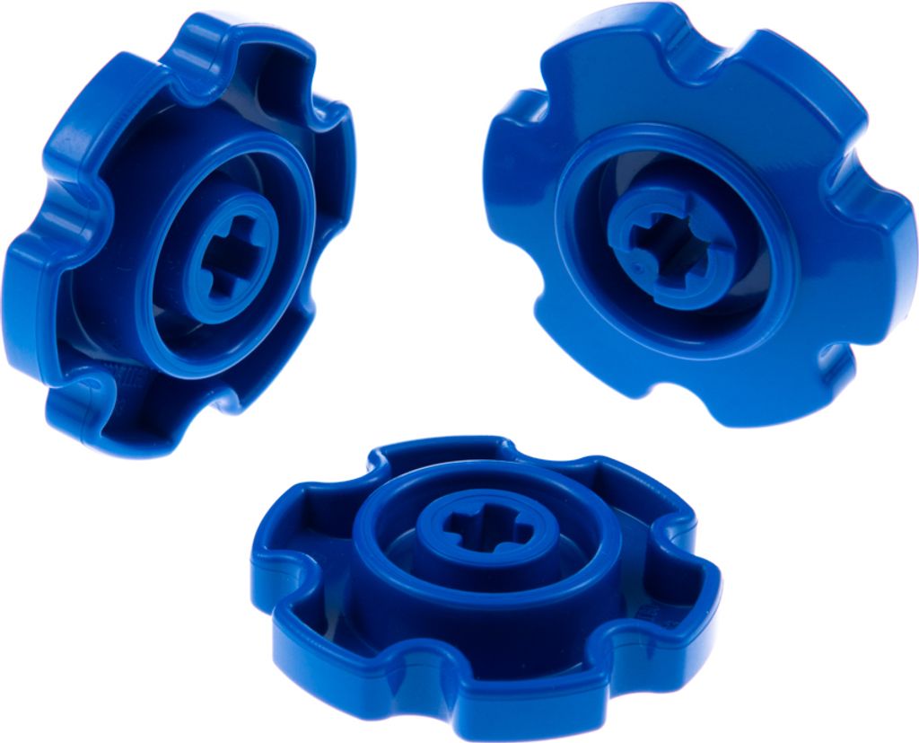 3x Lego Technic Ketten Antriebsrad blau klein Raupe 6207994 75903 57520