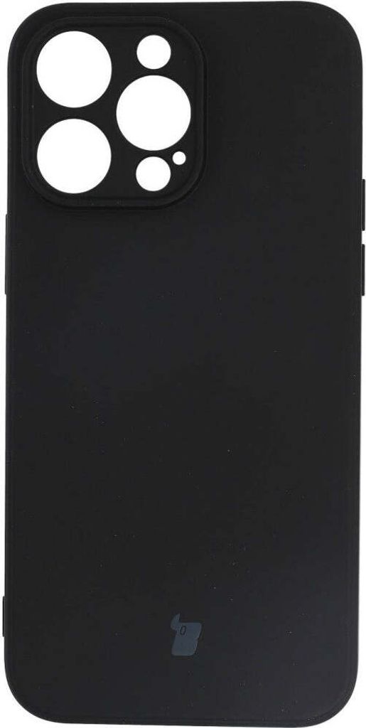 Bizon Case Silikon für iPhone 14 Pro Max, Schwarz