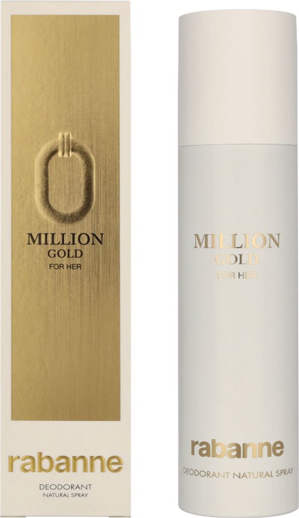 Paco Rabanne Million Gold For Her Deodorant Spray