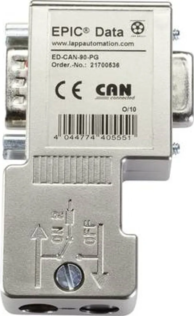 Connecteur EPIC Data CAN BUS 90° avec Résistance de Terminaison Lapp - 2