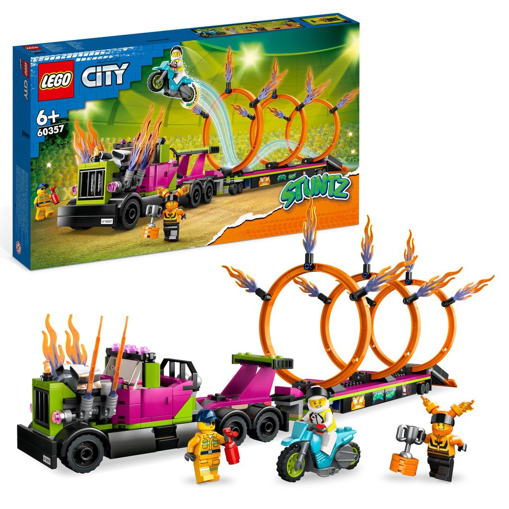 Lego City 60357 Ciężarówka Kaskaderska & Feuerring Zdjęcie produktu 