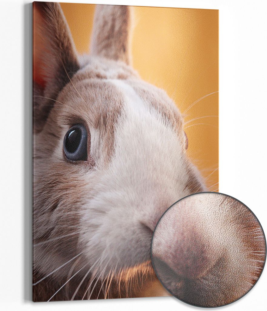DEQOART Magnettafel Metall 60x90 cm 'Augen der Ruhe' Whiteboard Pinnwand Magnetboard Büro