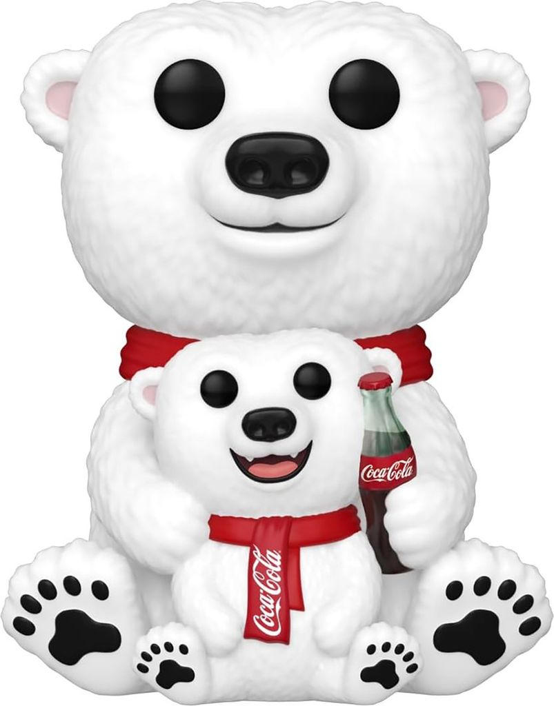 Coca-Cola POP&Buddy! Film in vinile Orso e cucciolo 9 cm Immagine del prodotto 